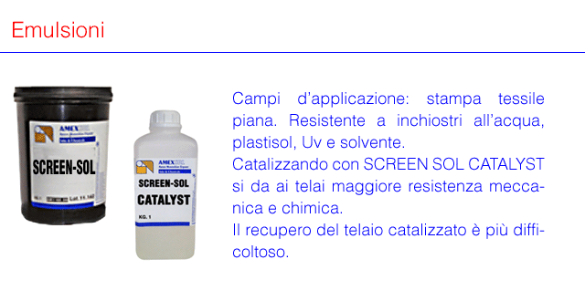 emulsioni gelatine