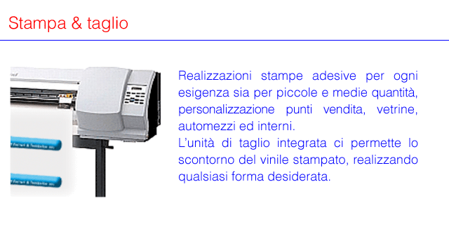 stampa e taglia